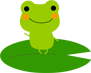 カエルのイラスト