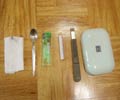 フローリング補修7(今日の補修材料はこんな感じです。)