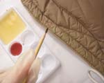 ウォーターカラーダイで布の補修???【3】